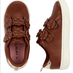 Girls Flower Sneakers